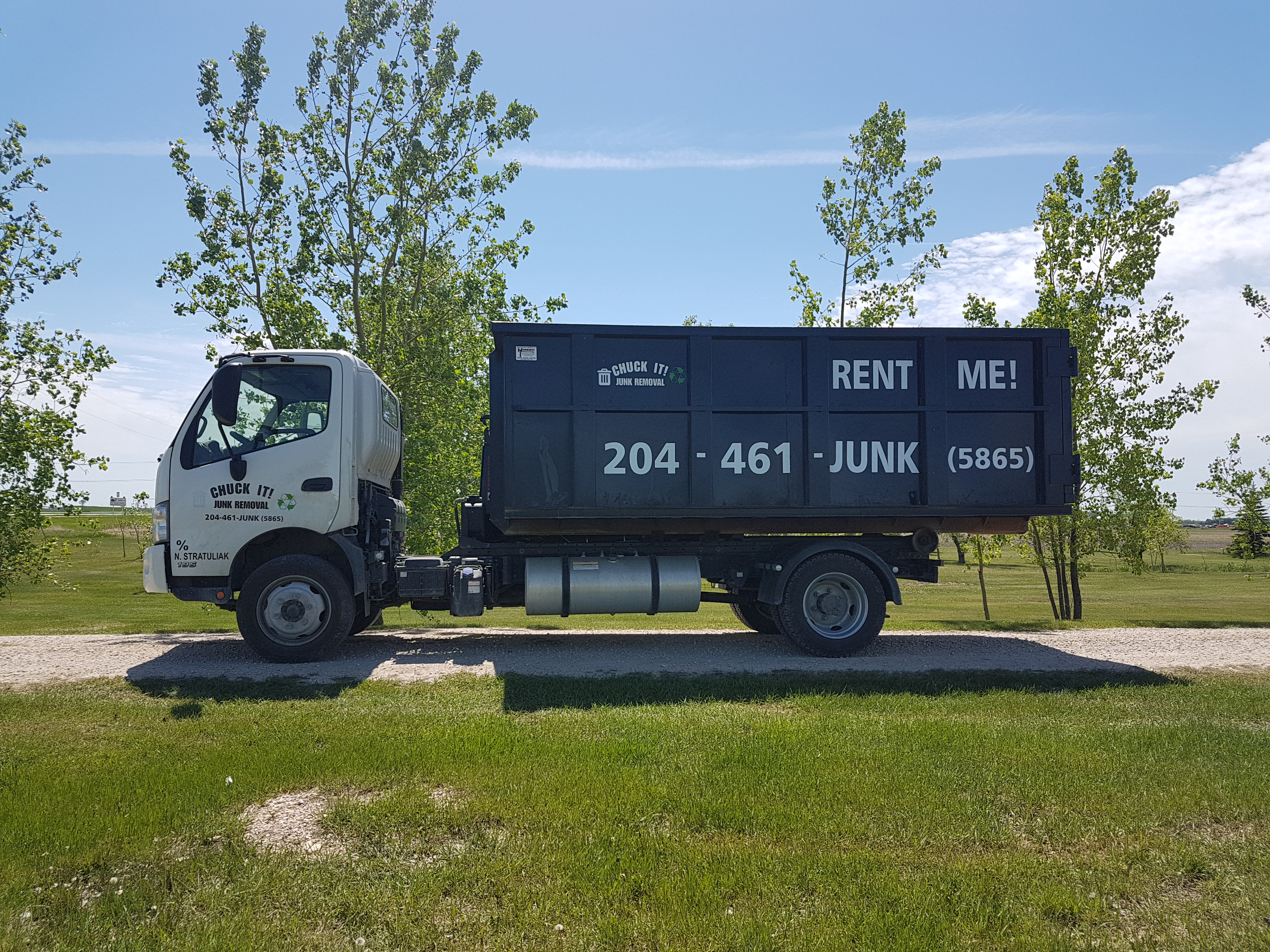 Chuck It junk Removal Winnipeg